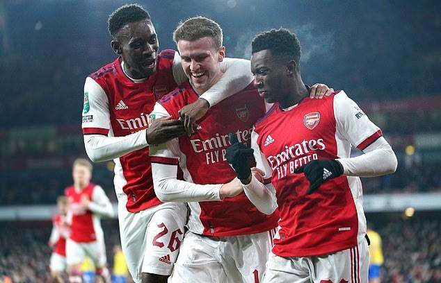 净胜4球晋级联赛杯4强 阿森纳4连胜迎接魔鬼赛程